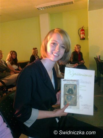 Świdnica: Weronika Śliwowska z Gimnazjum nr 3 recytuje najpiękniej