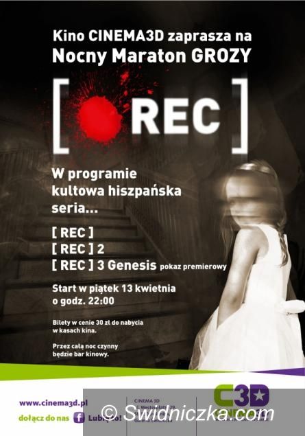 Świdnica: Maraton grozy w Cinema3D