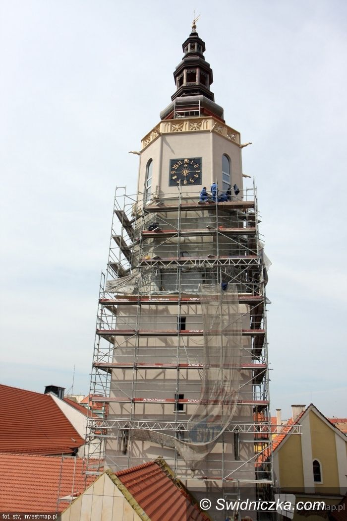 Świdnica: Wieża ratuszowa z całkiem innej perspektywy