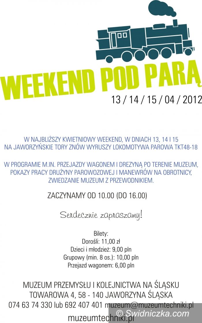 Jaworzyna Śląska: Weekend pod parą