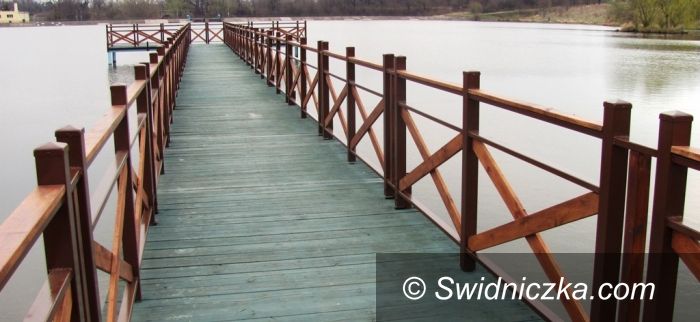 Świdnica: Pomosty nad zalewem jak nowe