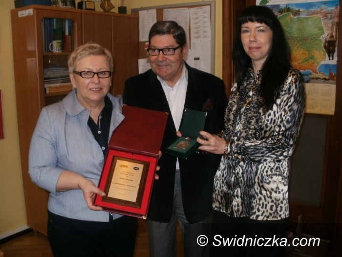 Gmina Świdnica: Honorowy tytuł samorządowiec–spółdzielca dla wójta gminy Świdnica