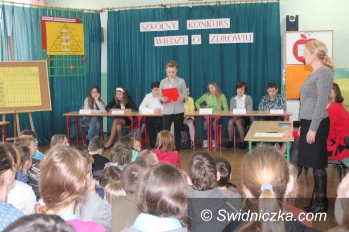 Świdnica: Szkolny Konkurs Wiedzy o Zdrowiu w SP 315