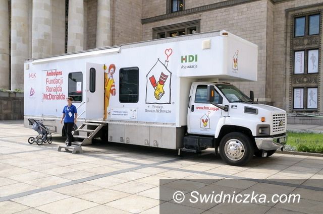 Strzegom: Profilaktyczne badania USG dla dzieci z Fundacją Ronalda Mc Donalda w Strzegomiu