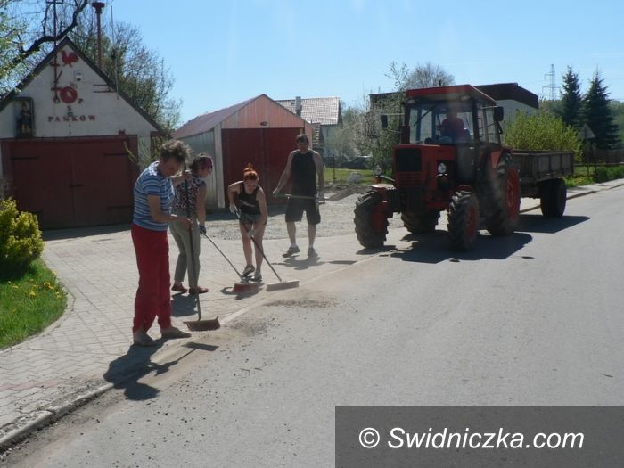 Gmina Świdnica: Wiosenne porządki w Pankowie