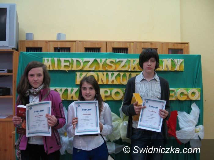 Świdnica: VII Międzyszkolny Konkurs Języka Polskiego