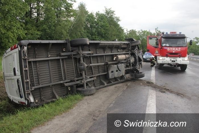 Świebodzice: Dwa wypadki na drodze
