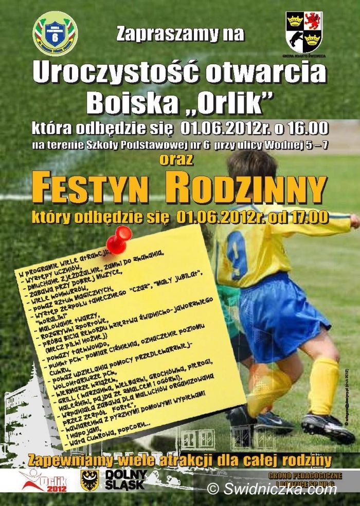 Świdnica: Orlik na Dzień Dziecka