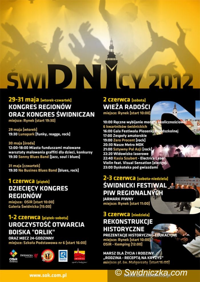 Świdnica: Kolejna odsłona Dni Świdnicy 2012