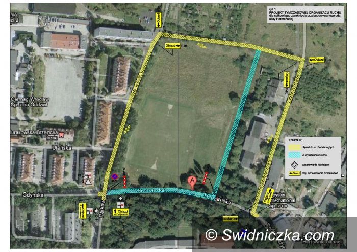 Świdnica: Rusza budowa nowej drogi – zmiany w ruchu