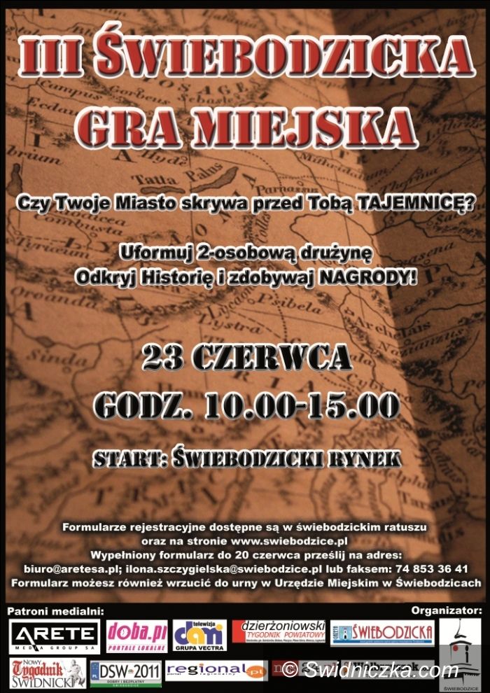 Świebodzice: III Gra Miejska w Świebodzicach