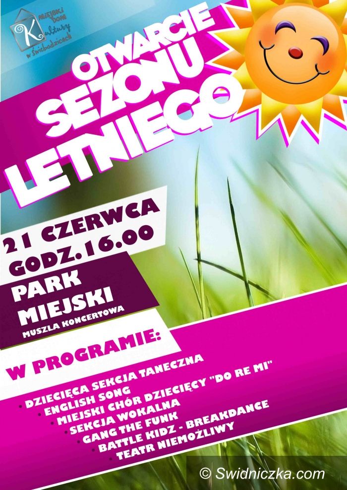 Świebodzice: Sezon letni rusza za dwa dni