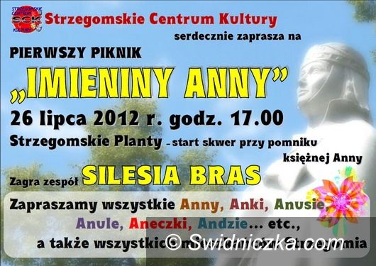 Strzegom: Imieniny Anny na strzegomskich plantach