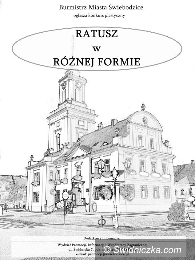 Świebodzice: Namaluj, sfotografuj albo wyrzeźb ratusz!