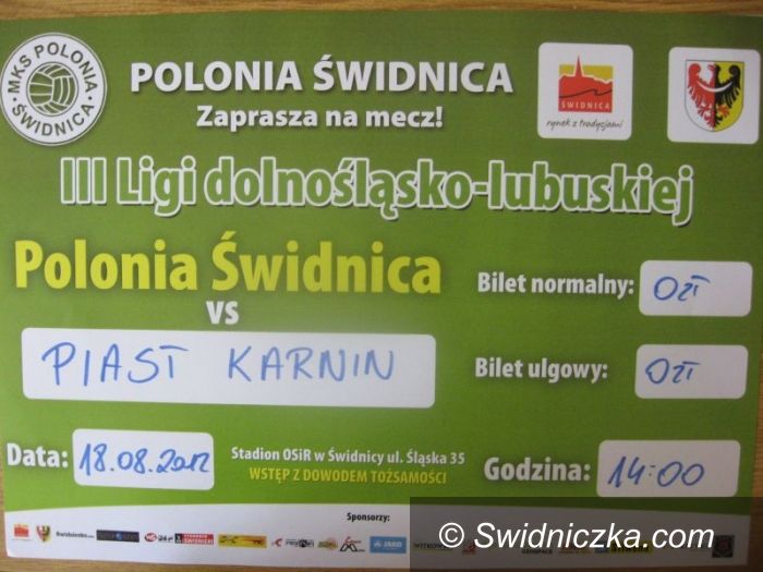 III-liga piłkarska: III–ligowa piłka wraca do Świdnicy!