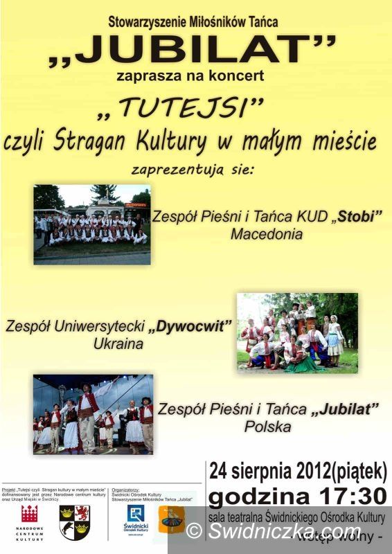 Świdnica: „TUTEJSI czyli Stragan Kultury w małym mieście”