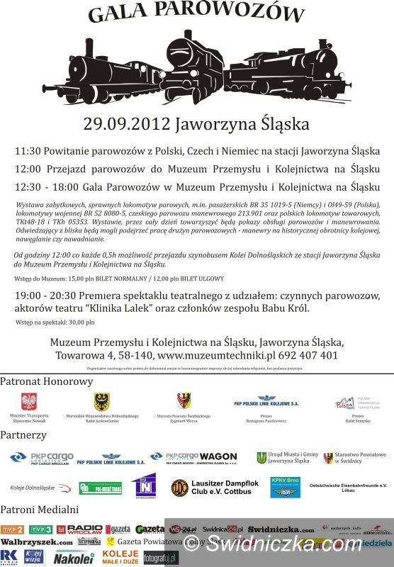 Jaworzyna Śląska: Święto parowozów w Jaworzynie Śląskiej