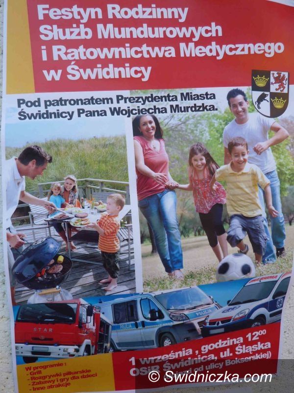 Świdnica: Świdnicki Festyn Rodzinny Służb Mundurowych i Ratownictwa Medycznego