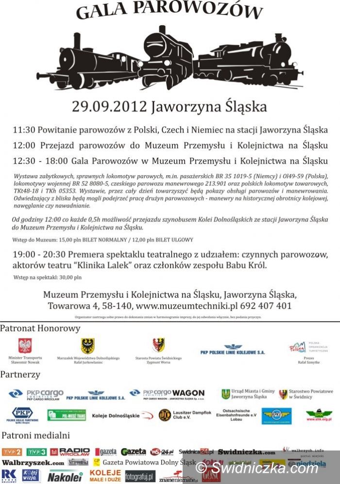Jaworzyna Śląska: Święto parowozów w Jaworzynie Śląskiej
