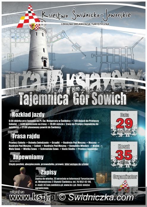 Region: III Rajd Książęcy – odkrywamy tajemnice Gór Sowich