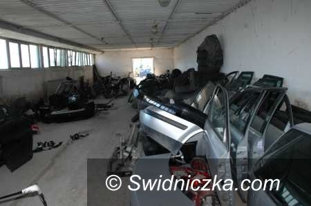 Świdnica: Zlikwidowana dziupla samochodowa