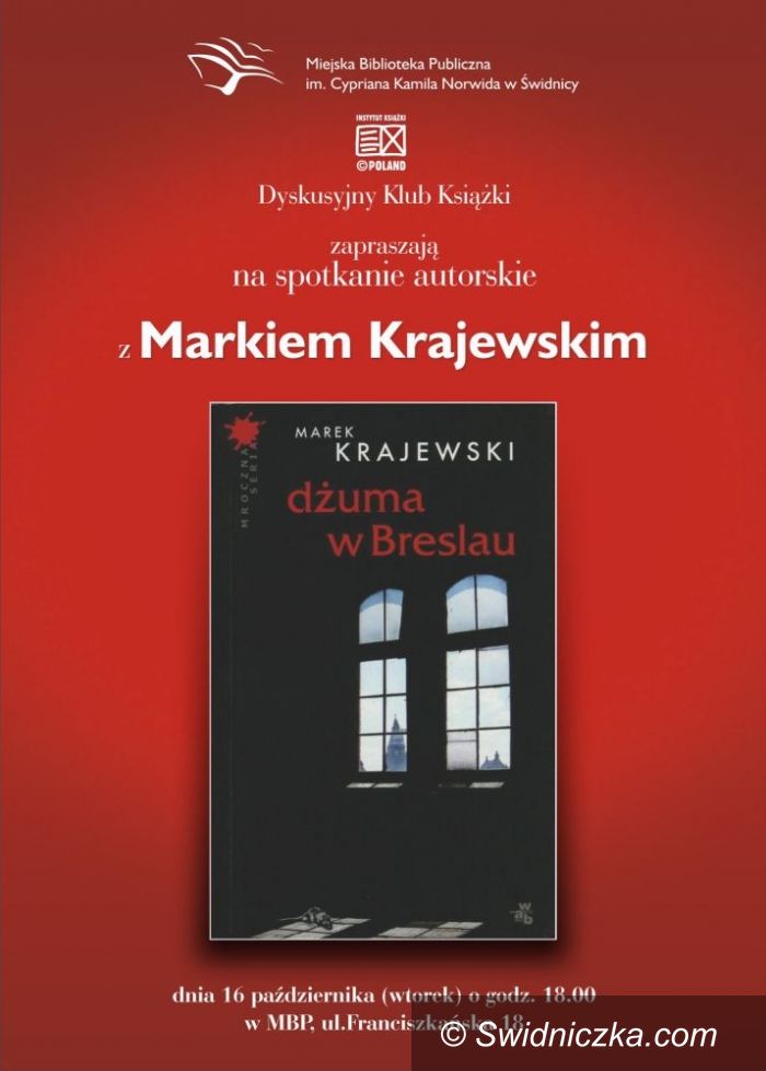Świdnica: Spotkania autorskie w Miejskiej Bibliotece Publicznej w Świdnicy