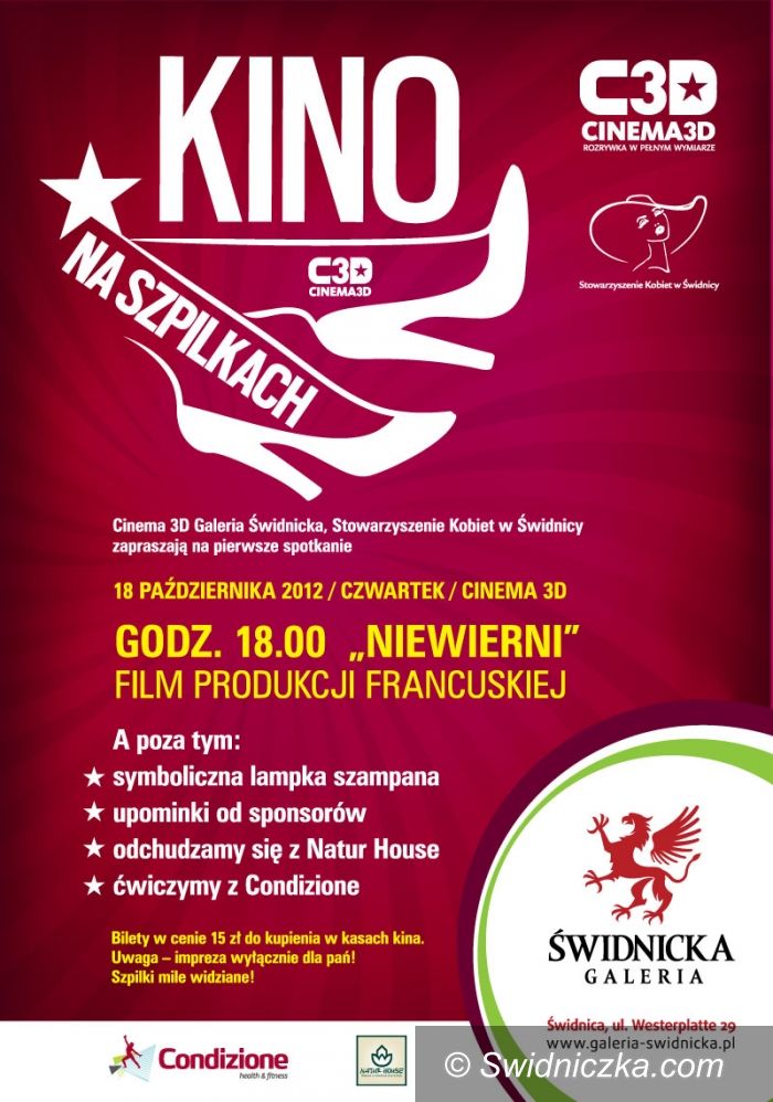 Świdnica: Kolejna edycja "Kina na szpilkach"