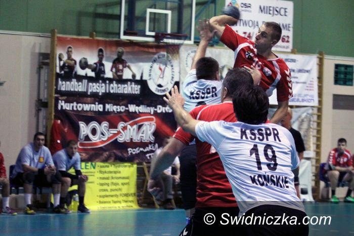 I-liga szczypiornistów: Konie wywiozły ze Świdnicy pełną pulę