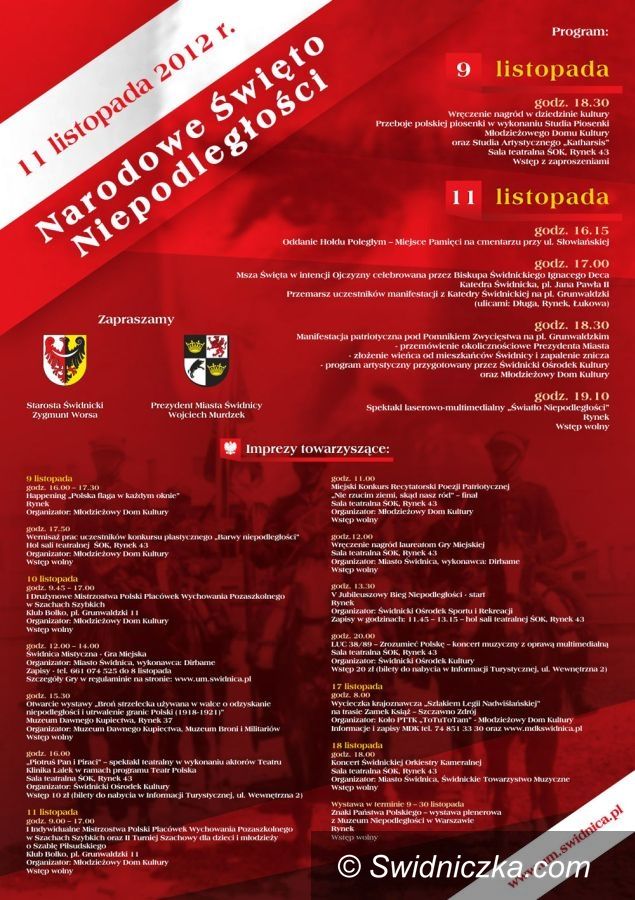 Świdnica: Radość z Niepodległości w Świdnicy