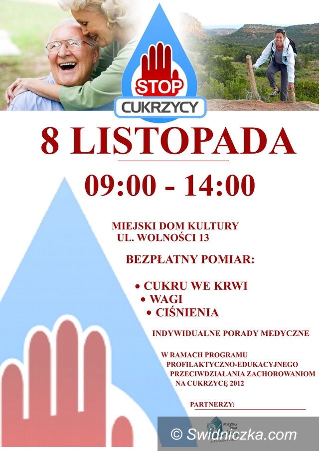 Świebodzice: Zadbaj o zdrowe – STOP cukrzycy