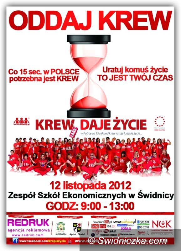 Świdnica: Oddaj krew i zostań bohaterem