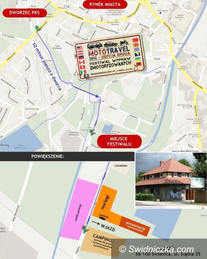 Świdnica: Zapraszamy na Festiwal Wypraw Zmotoryzowanych MOTOTRAVEL 2012