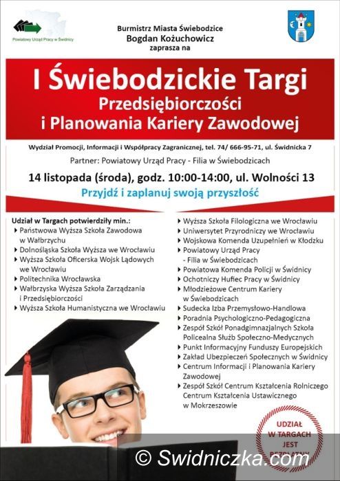 Świebodzice: I Świebodzickie Targi Przedsiębiorczości i Planowania Kariery