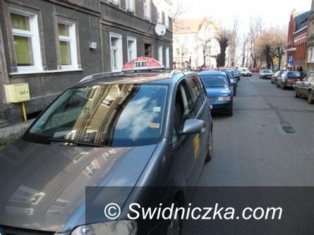 Świdnica: Przeprowadzka postoju TAXI
