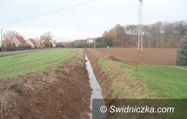 Gmina Dobromierz: Rowy oczyszczone