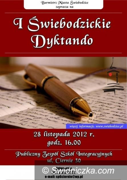 Świebodzice: I Świebodzickie Dyktando