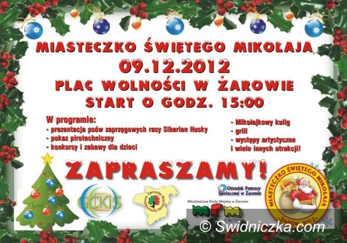 Żarów: Miasteczko Świętego Mikołaja w Żarowie