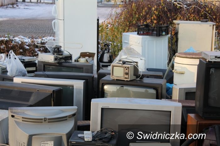 Świdnica: Tony elektrośmieci przekazane do utylizacji