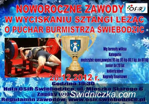 Świebodzice: W Świebodzicach będą wyciskać sztangę