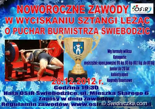 Świebodzice: W Świebodzicach będą wyciskać sztangę