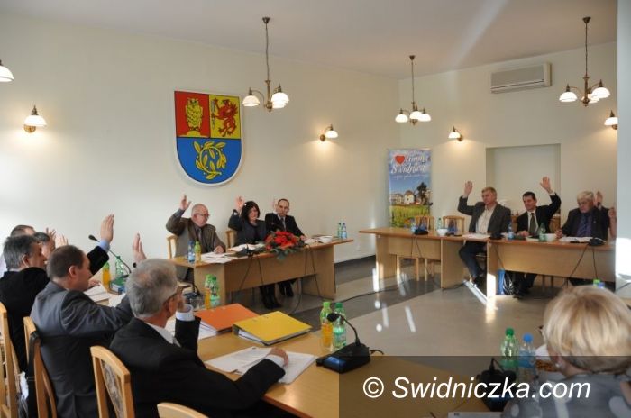 Gmina Świdnica: Jednomyślnie na tak – budżet 2013