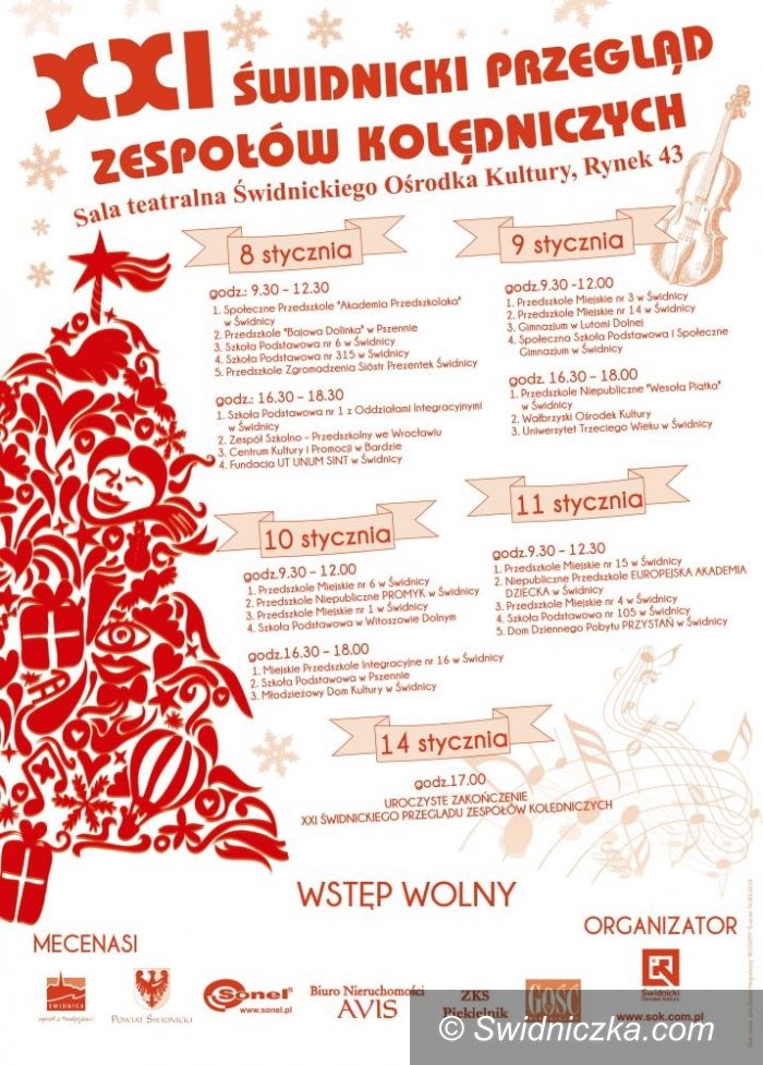 Świdnica: XXI Świdnicki Przegląd Zespołów Kolędniczych