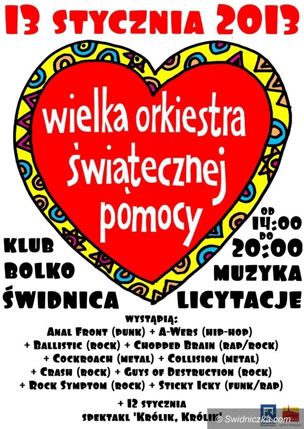 Świdnica: WOŚP w Świdnicy – nowe fanty!