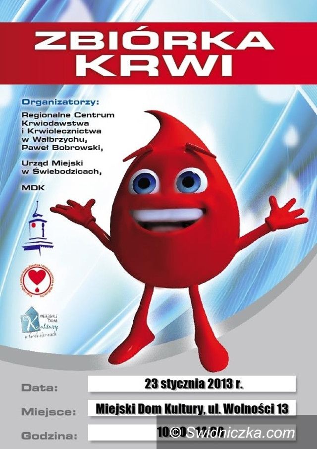Świebodzice: Mroźna zbiórka krwi