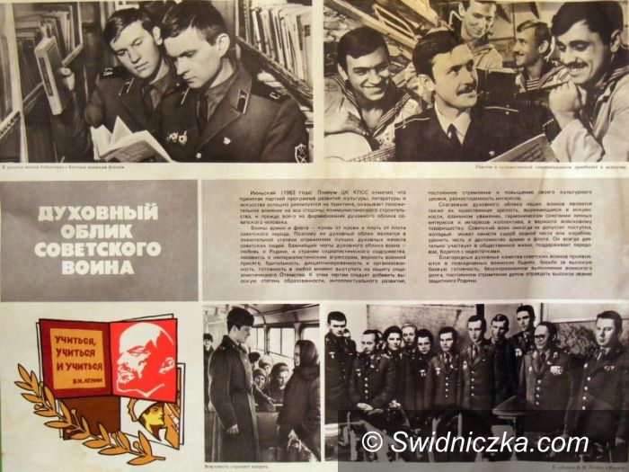 Świdnica: Poradzieckie pamiątki w Kasprowiczu!