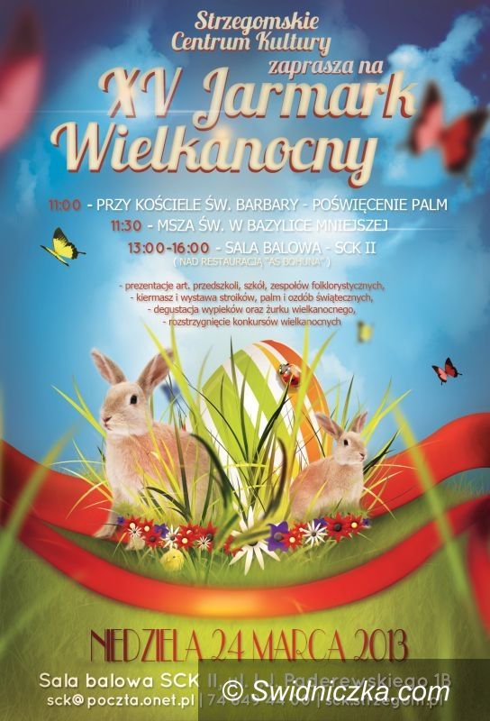 Strzegom: XV Jarmark Wielkanocny – zaproszenie
