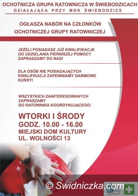 Świebodzice: Powstaje drużyna ratownicza w Świebodzicach