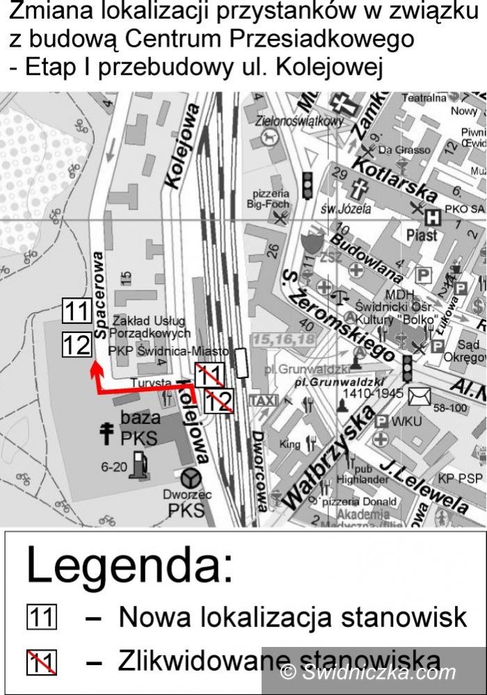 Świdnica: Rusza budowa kolejnego etapu Centrum Przesiadkowego, przystanki zmienią lokalizację