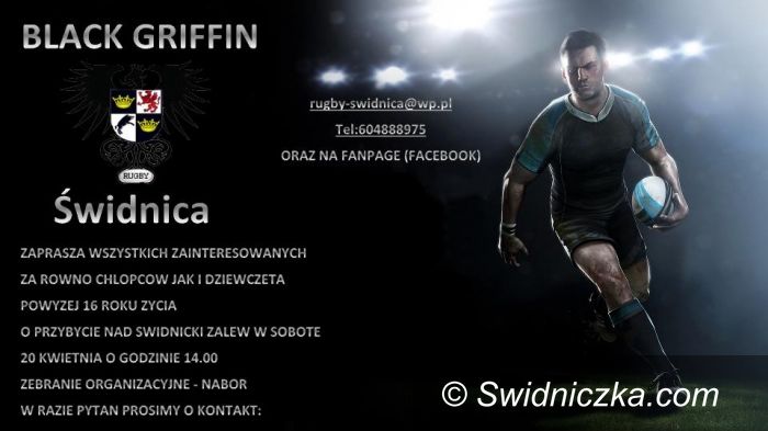 Świdnica: W Świdnicy powstaje drużyna rugby