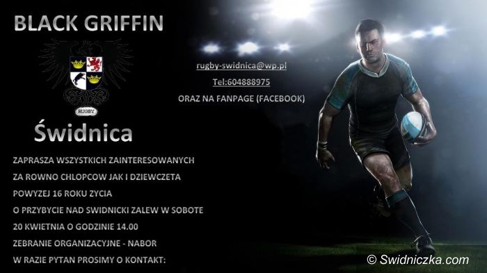Świdnica: W Świdnicy powstaje drużyna rugby